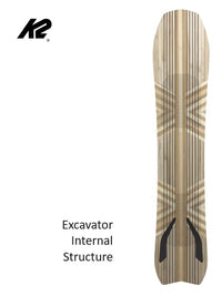 Excavator Unisex Snowboard 150cm