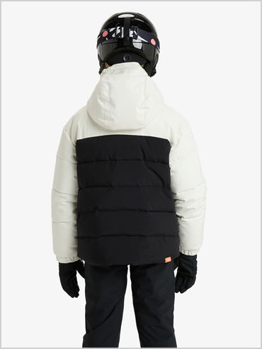 Snowyhill Puffy Girl jacket - Whisper white