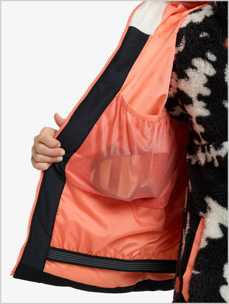 Snowyhill Puffy Girl jacket - Whisper white