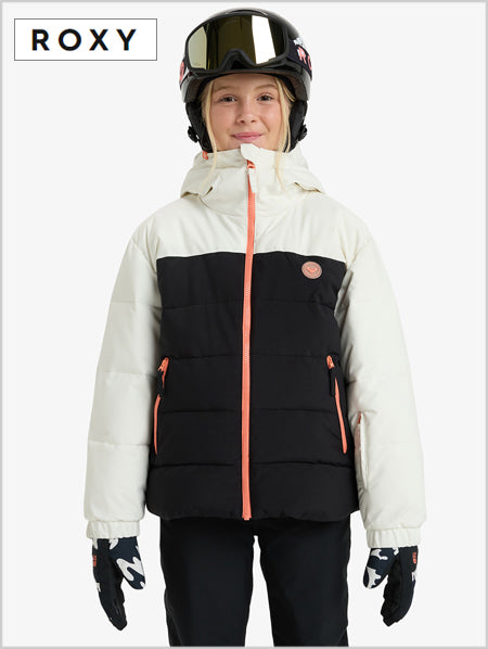 Snowyhill Puffy Girl jacket - Whisper white