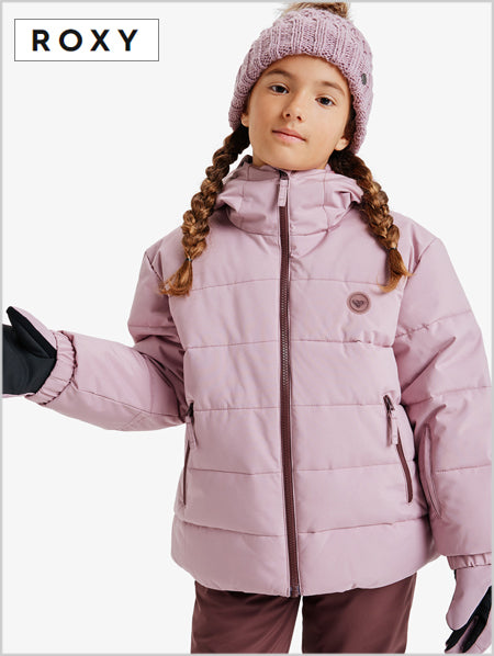 Snowyhill Puffy Girl jacket - Discreet Mauve