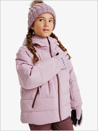 Snowyhill Puffy Girl jacket - Discreet Mauve