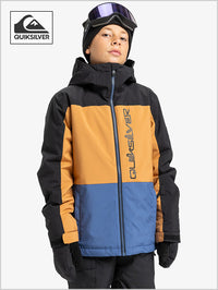 Side Hit Block jacket - True Navy