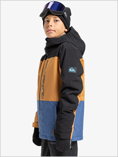 Side Hit Block jacket - True Navy